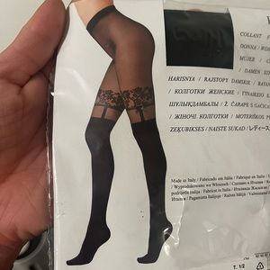 Calzedonia Fashion Tights, made in Italy, NWT